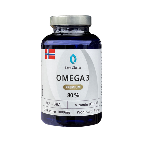 Easy Choice Omega 3 Kapsler Premium 1000mg