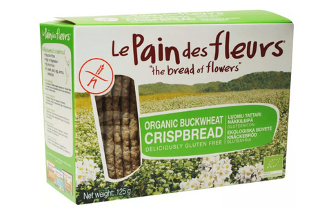 Knekkebrød m/bokhvete, glutenfri 150 g, Le Pain des fleurs