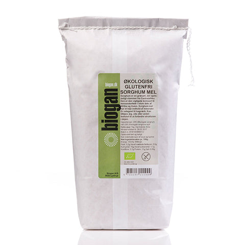 Biogan sorghummel fullkornsmel 1kg
