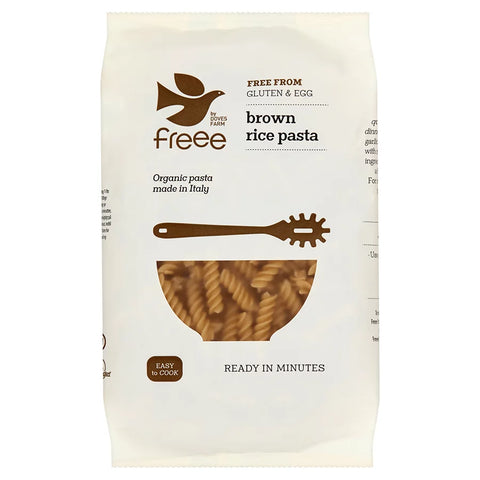 Doves organic brown rice fusilli 500 g